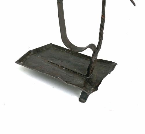 ANTIQUE EARLY METALWARE LIGHTING 18THC PEERMAN CANDLE HOLDER SCOTTISH NORTH EUROPEAN C174060 - ADDITIONAL PHOTO 3