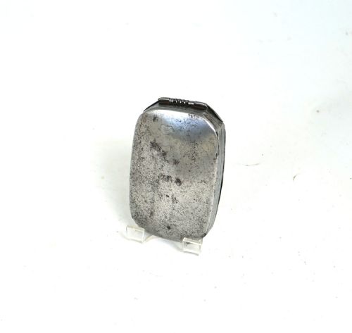 ANTIQUE EARLY METALWARE 18THC STEEL ENGRAVED GENTLEMAN'S SNUFF BOX DATED 1797 ENGLISH - ADDITIONAL PHOTO 3