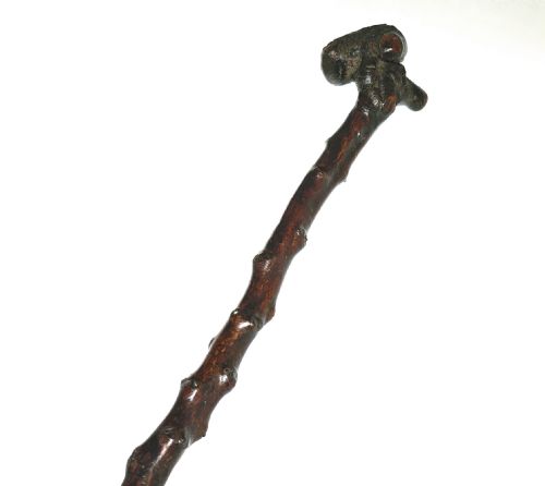 ANTIQUE STICKS 18THC BLACKTHORN IRISH GENTLEMAN'S SHILLELAGH C177090 - ADDITIONAL PHOTO 3
