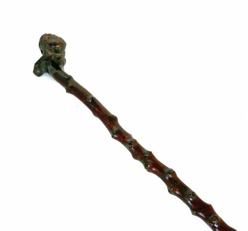 ANTIQUE STICKS 18THC BLACKTHORN IRISH GENTLEMAN'S SHILLELAGH C177090 - ADDITIONAL PHOTO 4