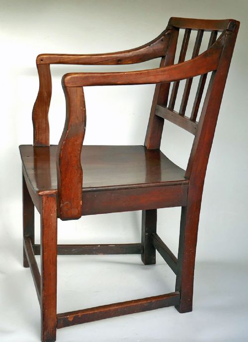 ANTIQUE EARLY COUNTRY FURNITURE 19THC MENDLESHAM CHILD'S CHAIR EAST ANGLIA SUFFOLK C180020 - ADDITIONAL PHOTO 1