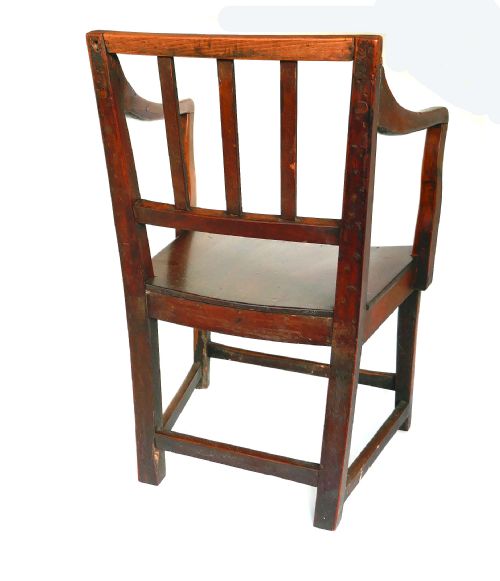 ANTIQUE EARLY COUNTRY FURNITURE 19THC MENDLESHAM CHILD'S CHAIR EAST ANGLIA SUFFOLK C180020 - ADDITIONAL PHOTO 3