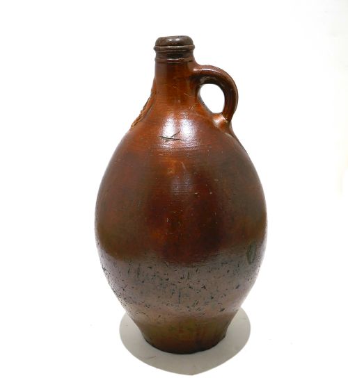 ANTIQUE EARLY POTTERY 17THC LARGE STONEWARE BELLARMINE BARTMANN JUG GERMAN C167090 - ADDITIONAL PHOTO 2