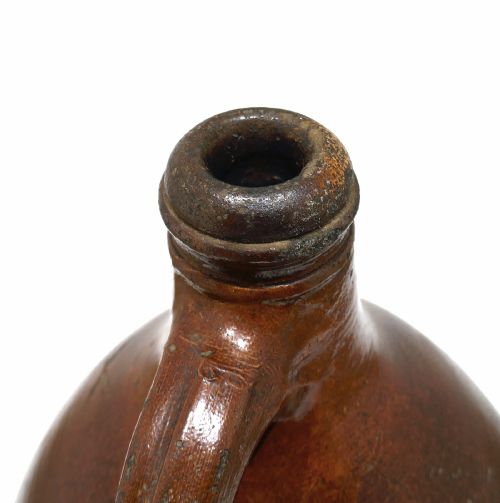 ANTIQUE EARLY POTTERY 17THC LARGE STONEWARE BELLARMINE BARTMANN JUG GERMAN C167090 - ADDITIONAL PHOTO 5
