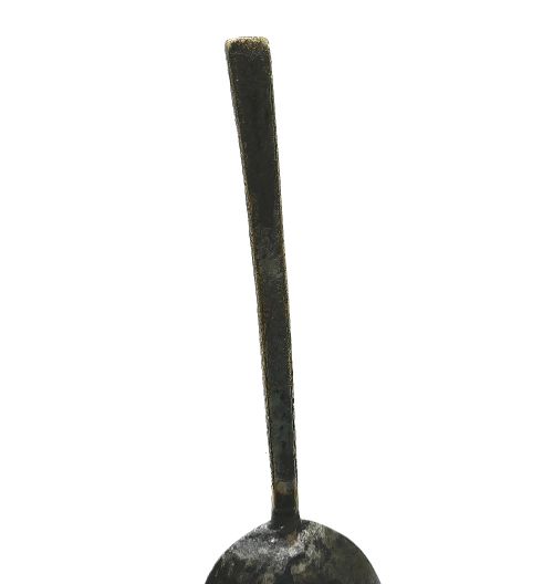 ANTIQUE EARLY METALWARE 17THC PURITAN LATTEN SINGLE SPOON WITH MAKERS MARK THREE SPOONS ENGLISH C164565 - ADDITIONAL PHOTO 4