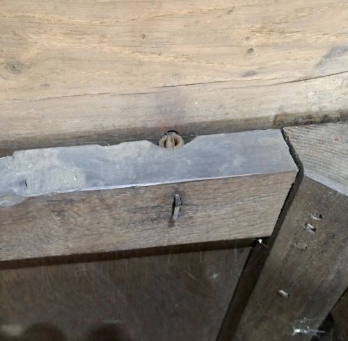 ANTIQUE FURNITURE EARLY 17THC PERIOD OAK JOINED PANELLED CARVED COFFER ENGLISH C162040 - ADDITIONAL PHOTO 5