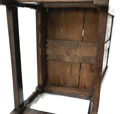 ANTIQUE EARLY ENGLISH FURNITURE PERIOD OAK 17THC WAINSCOT CHAIR LANCASHIRE CHESHIRE C166080 - ADDITIONAL PHOTO 5