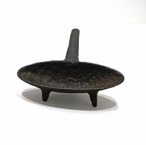 ANTIQUE EARLY METALWARE 17THC CAST IRON DOWN HEARTH GRISSET ENGLISH C167090