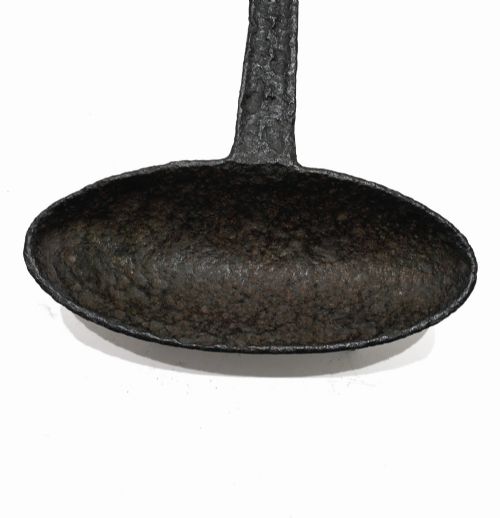 ANTIQUE EARLY METALWARE 17THC CAST IRON DOWN HEARTH GRISSET ENGLISH C167090 - ADDITIONAL PHOTO 3
