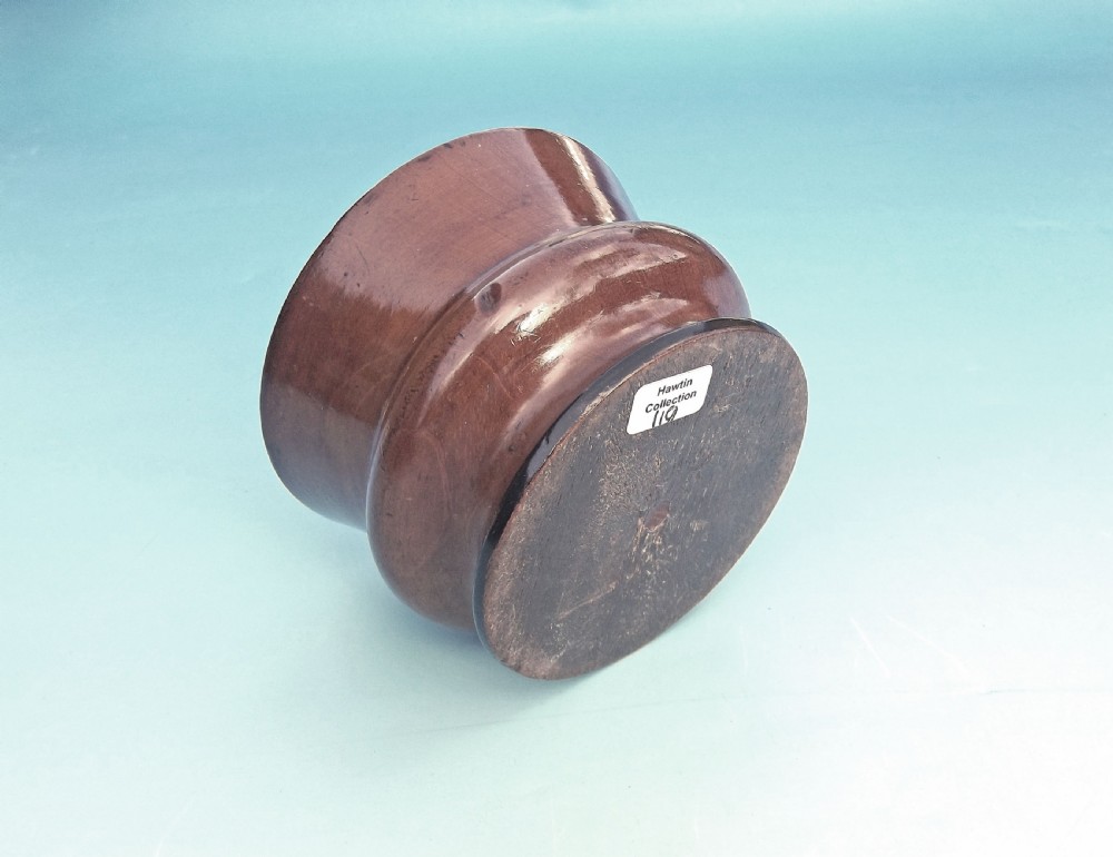 Early Treen 19thc Yew Wood 