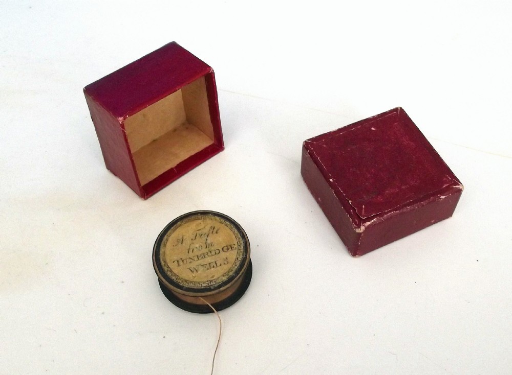 18thc Treen Bobbin Holder 