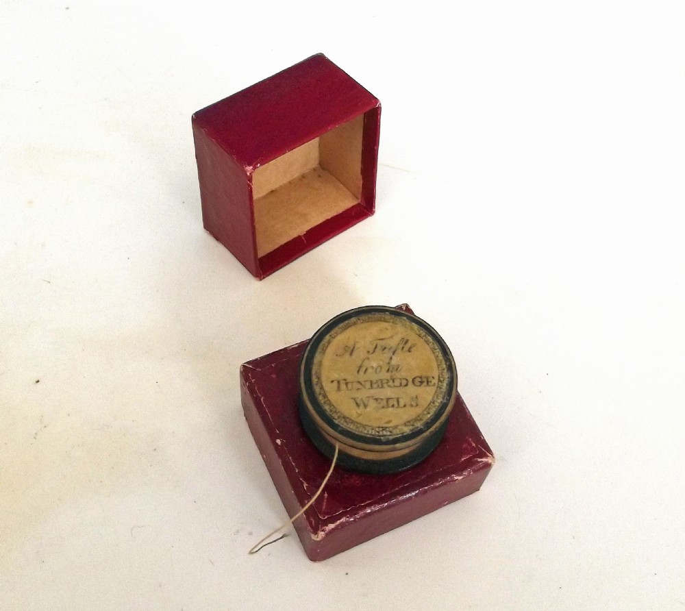 18thc Treen Bobbin Holder 