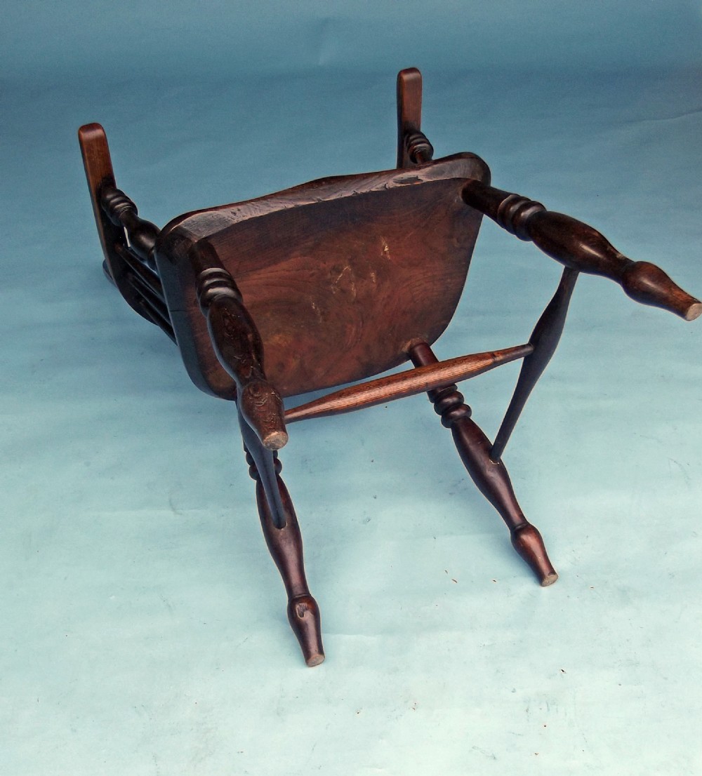 Early 19thc Antique Furniture Windsor 