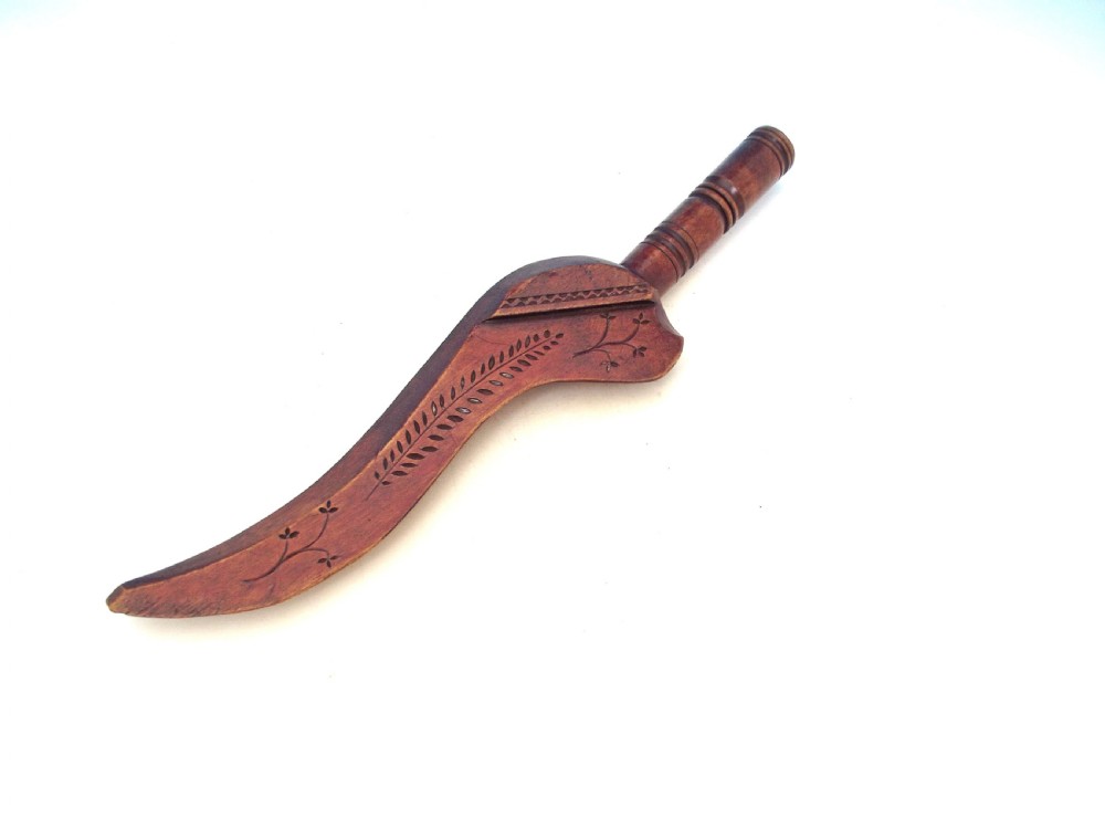 19thc Fruitwood 