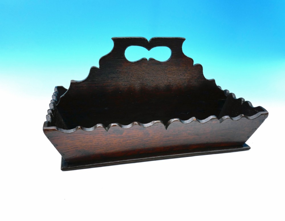 18thc Welsh Oak Shaped 