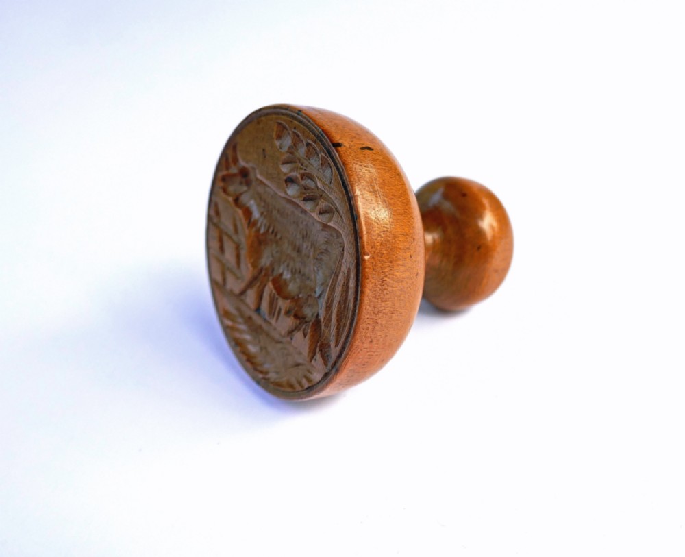 Antique 19thc Treen Beech 
