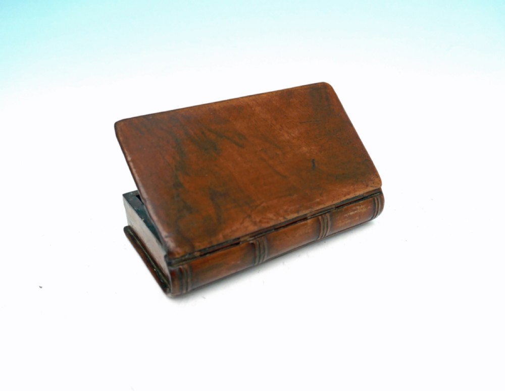 Antique 19thc Treen Fruitwood 