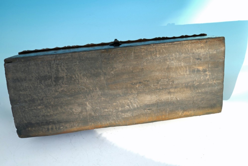 Antique Oak Late 18thc Shipwrights Toolbox Dated 1827 .   French C1780-90 View VIII
