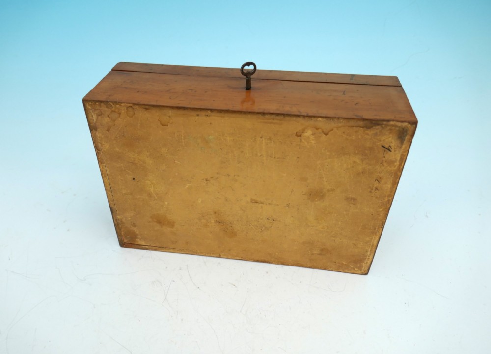Antique Early 19thc Fruitwood Parquetry 