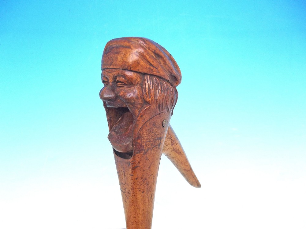 Antique Treen 19thc Fruitwood 