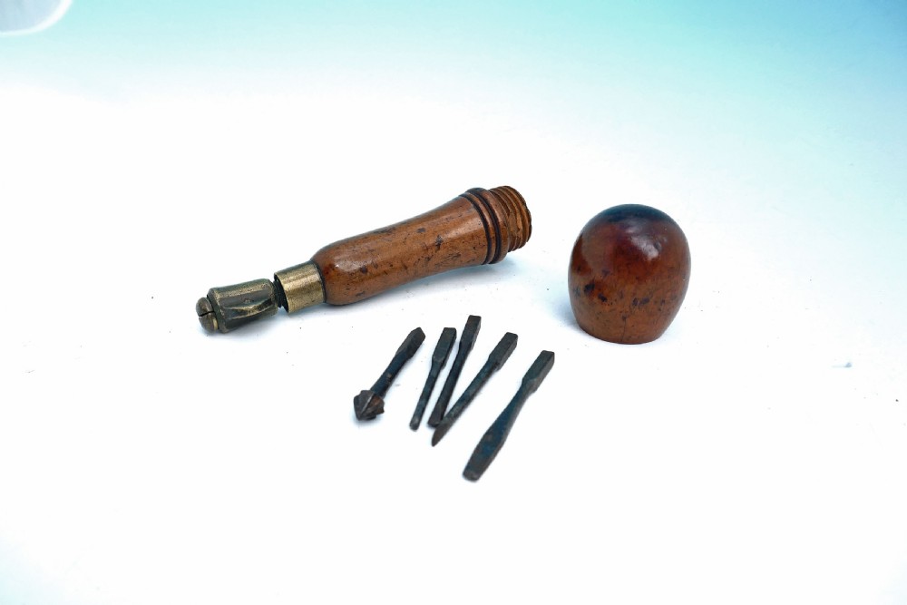 Antique 19thc/20thc Combination Hand Tool.    English C1890-C1900 View II