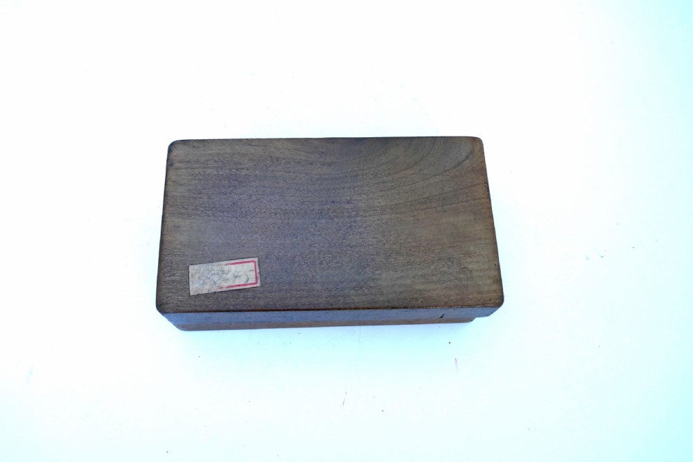 19thc Treen Two Part Walnut 