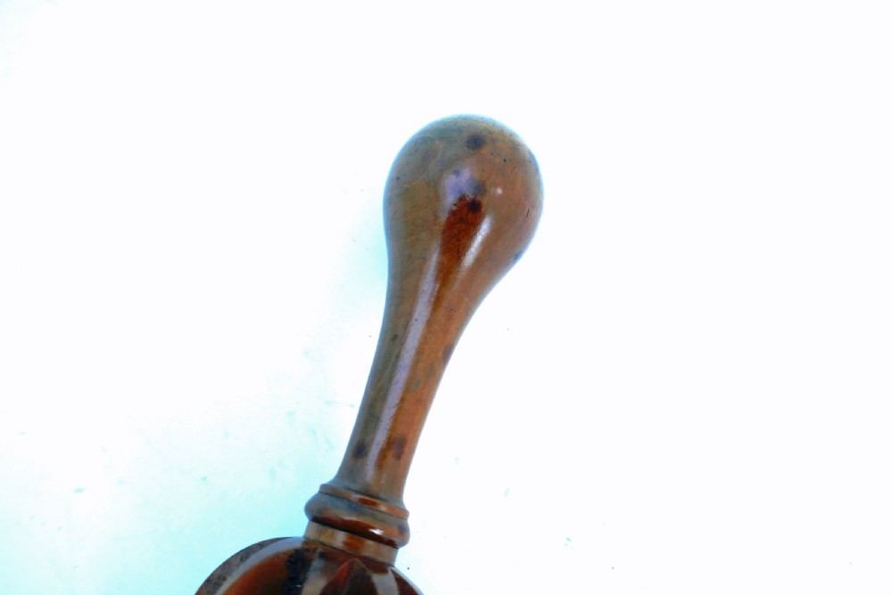 Antique Treen Kitchenalia 19thc Boxwood Lemon Squeezer.    English C1840-50 View III