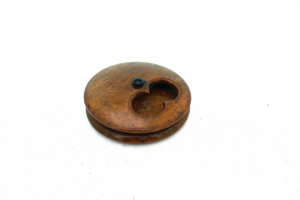 Antique 19thc Treen Burr Birch 