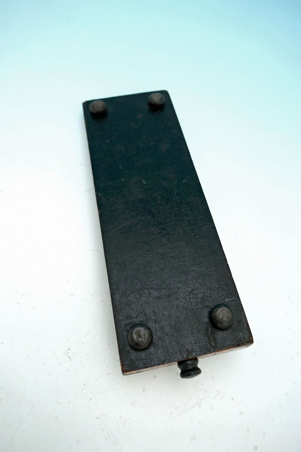Antique 19thc Treen Tunbridge Style And Bone Cribbage Board.    English C1840-60. View IV