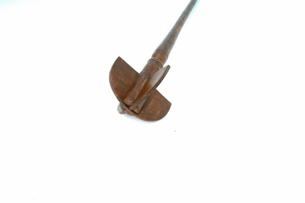 Antique 19thc Treen Kitchenalia Sycamore Chocolate Whisk.   English C1840-60. View II