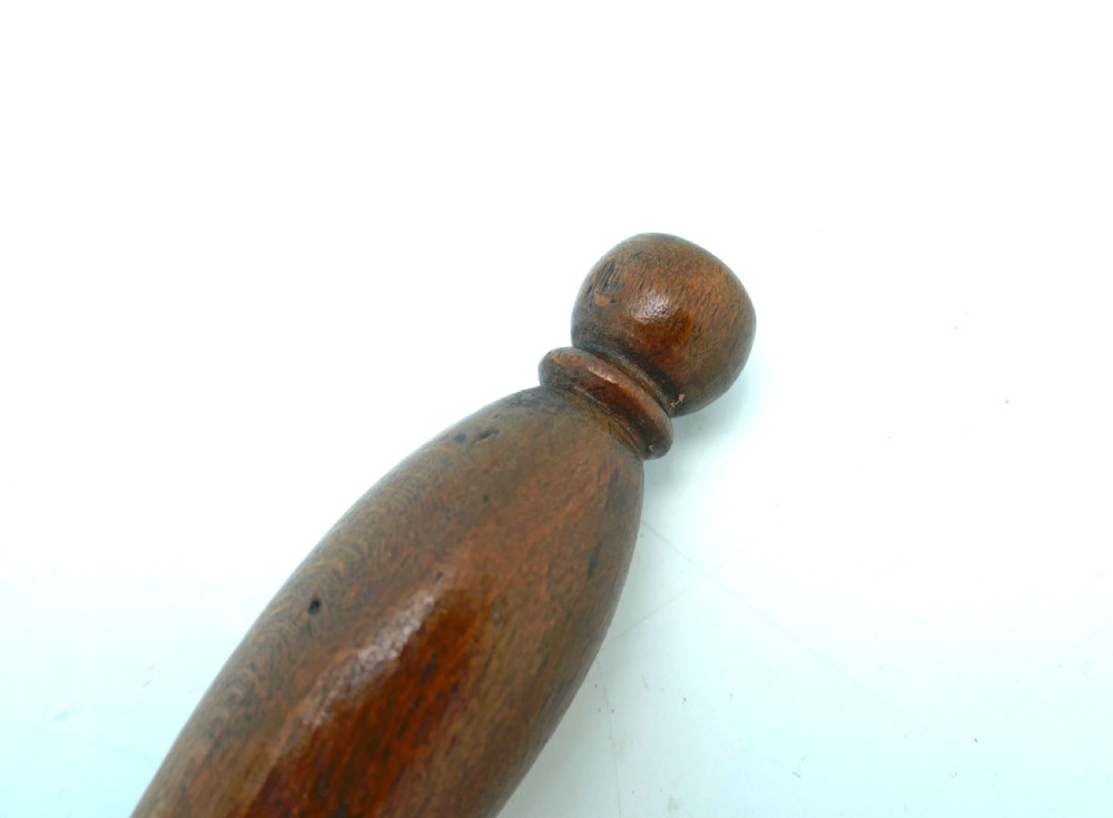 Antique Treen 19thc Beech Lemon Squeezer / Juicer.    English C1800-20. View V