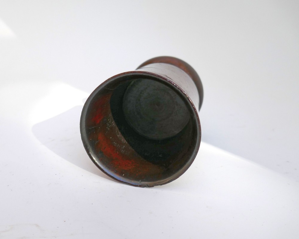 Antique Early Treen 18thc/19thc Turned Drinking Goblet. English C1780-C1800. View II