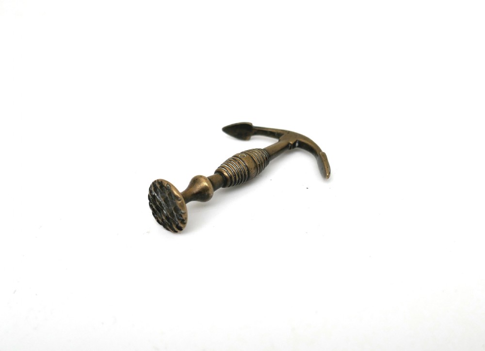 Antique Early Metalware 19thc Brass Sailors 
