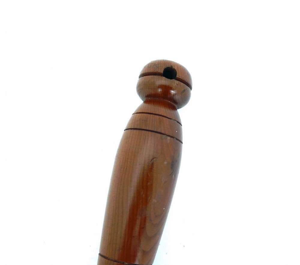 Antique Treen 19thc Yew Wood Plant Dibber.    English C1840-60 View III