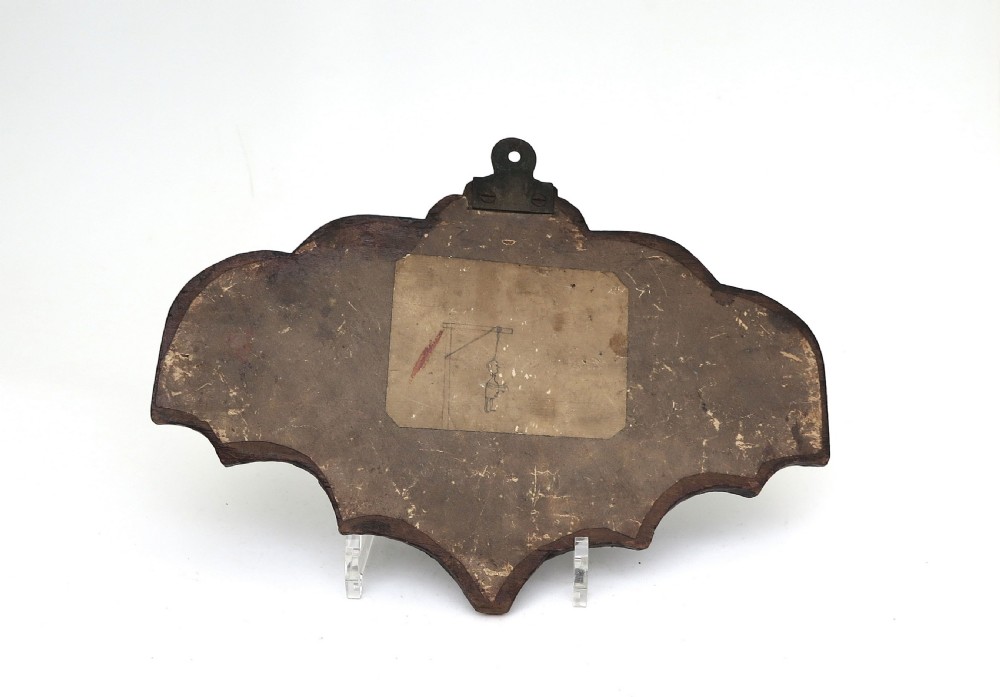 Antique Treen & Collectables 19thc Painted Pipe Rack With Fine Colour.  English. C1860-90. View II