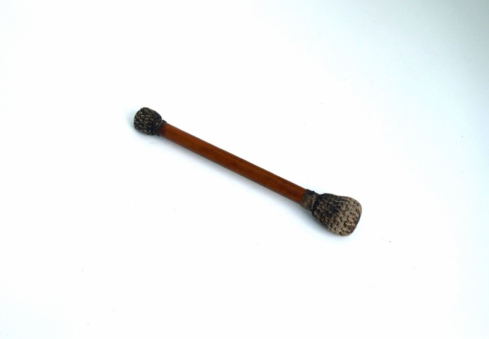 Antique Collectables 19thc 'Bosun's' Thread Covered Weighted Persuader.   English C1820-40.
