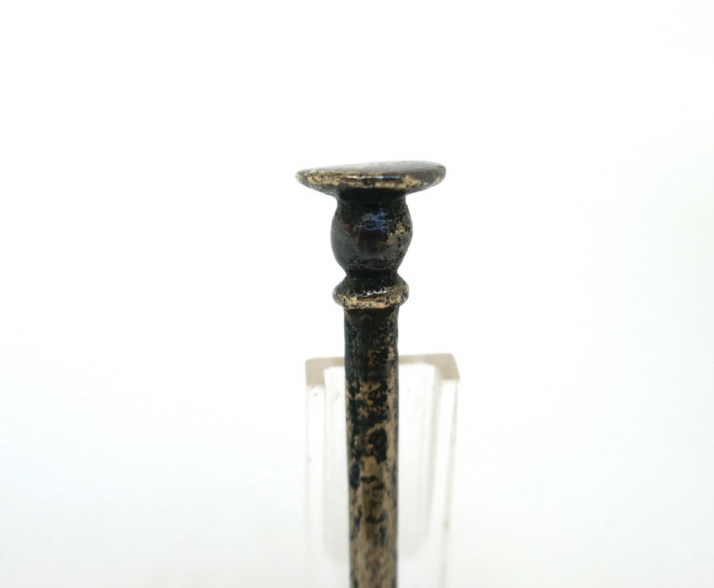 Antique Early Metalware Single 16thc Elizabeth 1 Latten 
