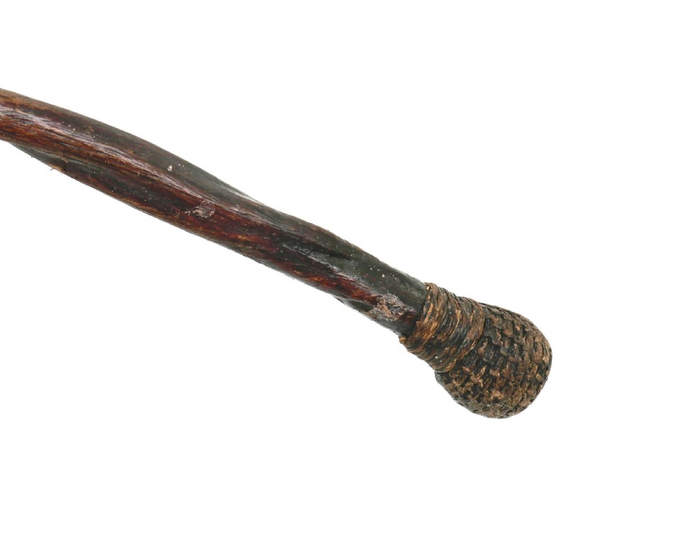 Antique Collectables 18thc 'Bosun's' Thread Covered Weighted Persuader.  English C1770-90. View II