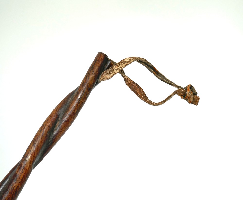 Antique Collectables 18thc 'Bosun's' Thread Covered Weighted Persuader.  English C1770-90. View III