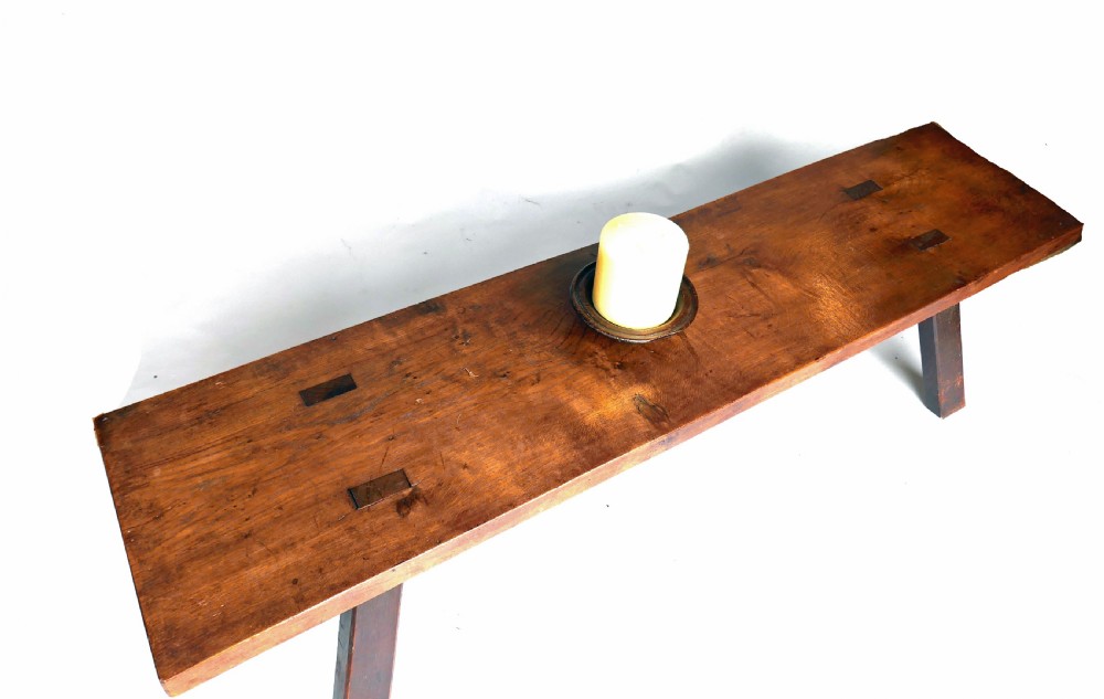 Antique Furniture Early 19thc Oak Low Table .   English C1820-40. View II