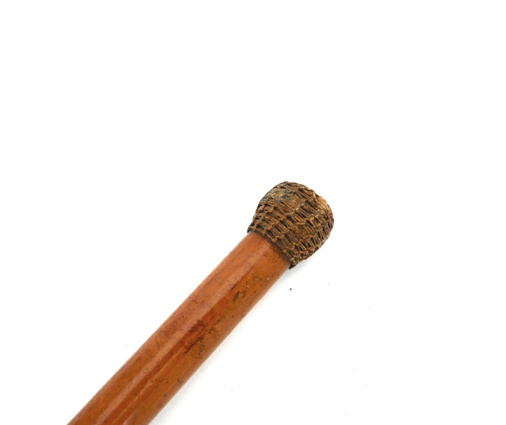 Antique Collectables 19thc Bosun's Thread Covered Weighted Persuader.  English C1820-40 View IV
