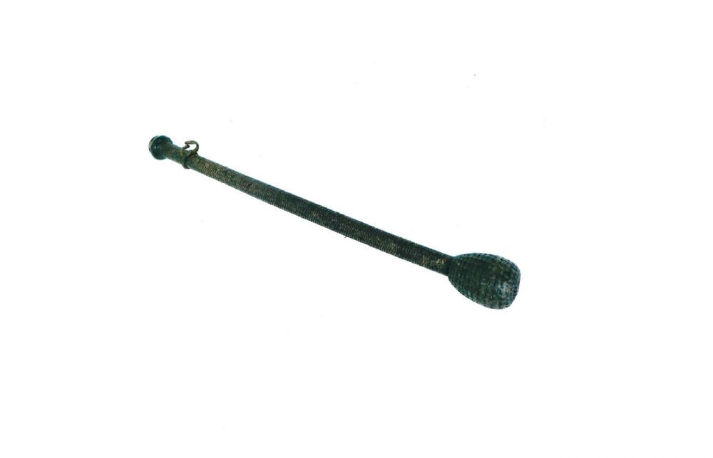 Antique Collectables 18thc 'Bosun's' Thread Covered Baleen Weighted Persuader.  English C1780-90.