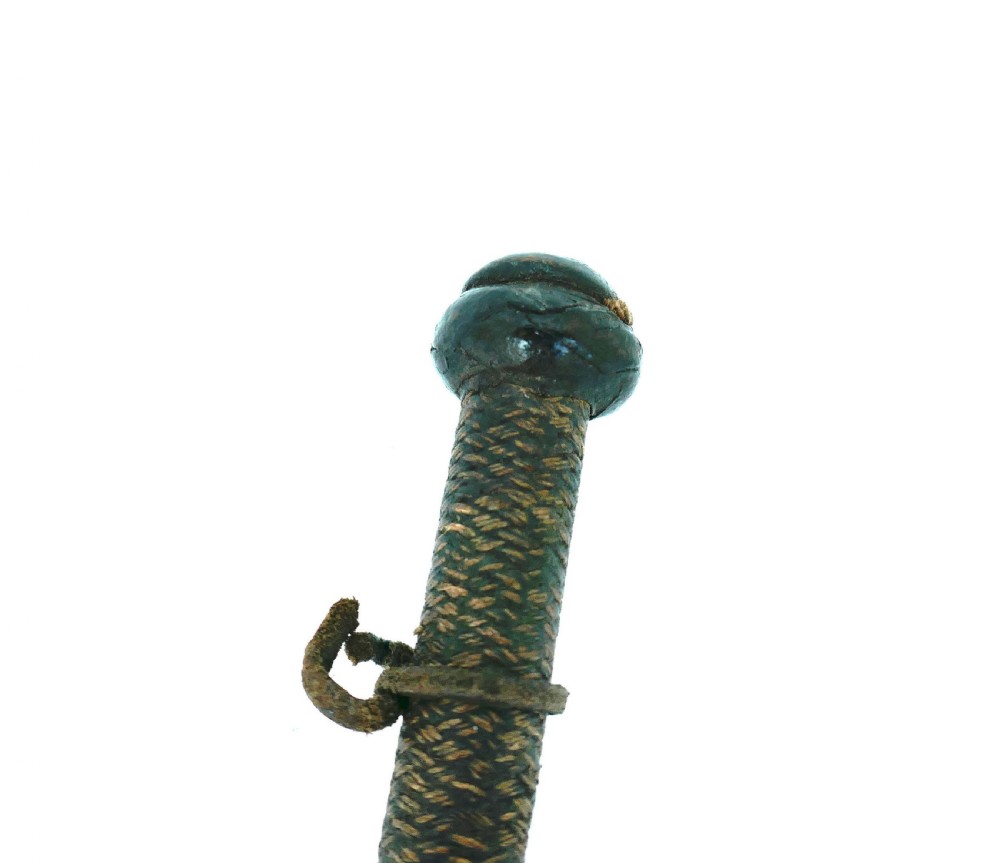 Antique Collectables 18thc 'Bosun's' Thread Covered Baleen Weighted Persuader.  English C1780-90. View II