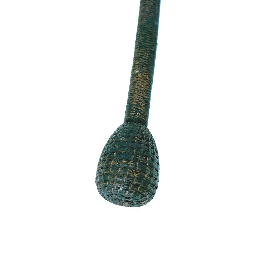 Antique Collectables 18thc 'Bosun's' Thread Covered Baleen Weighted Persuader.  English C1780-90. View III