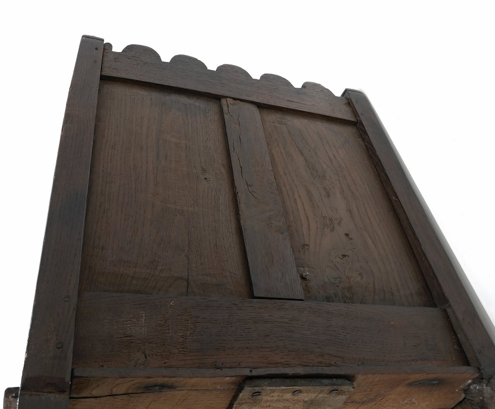 Antique Early English Furniture Period Oak 17thc Wainscot Chair.  Lancashire  / Cheshire C1660-80 View VII