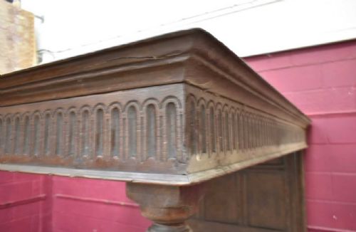 ANTIQUE OAK FOUR POSTER DOUBLE BED 17TH CENTURY C1660 - ADDITIONAL PHOTO 5