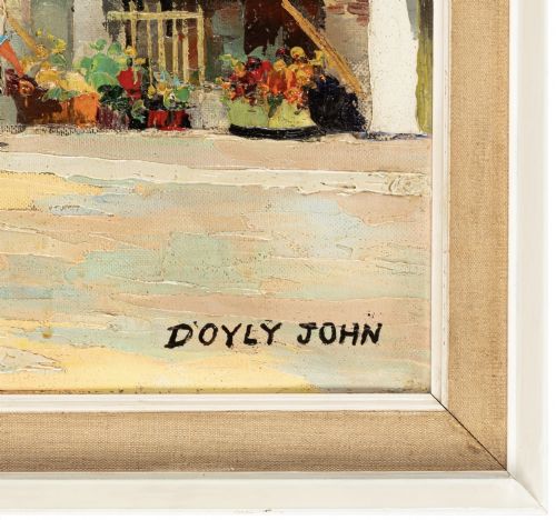 OIL PAINTING BY CECIL ROCHFORT D'OYLYJOHN BRITISH 19061993 ALSO KNOWN AS DOYLY JOHN - ADDITIONAL PHOTO 3