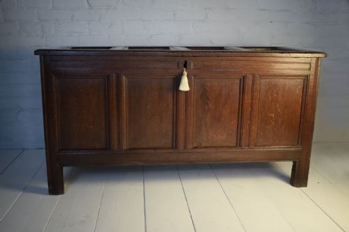 Oak Panelled Coffer
