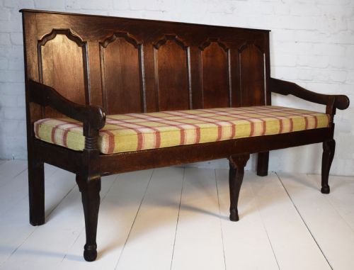 Antique Georgian Oak Settle