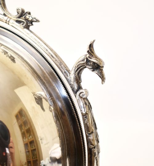 VICTORIAN SILVERPLATED FOLDING BISCUIT BOX SHEFFIELD FENTON BROS 1880 - ADDITIONAL PHOTO 2